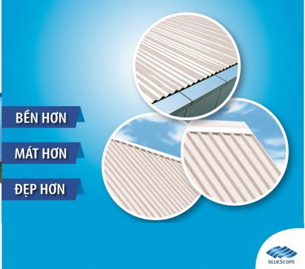 Bảng màu tôn BlueScope Zacs Lạnh