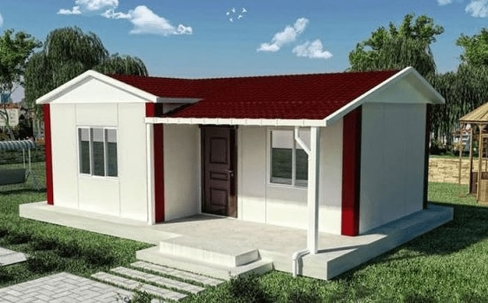 Chi phí xây nhà cấp 4 mái tôn 50m2