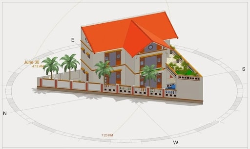 Mái nhà hợp phong thủy đem lại tài vận tốt cho gia chủ