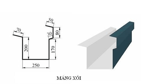 Máng xối tôn 