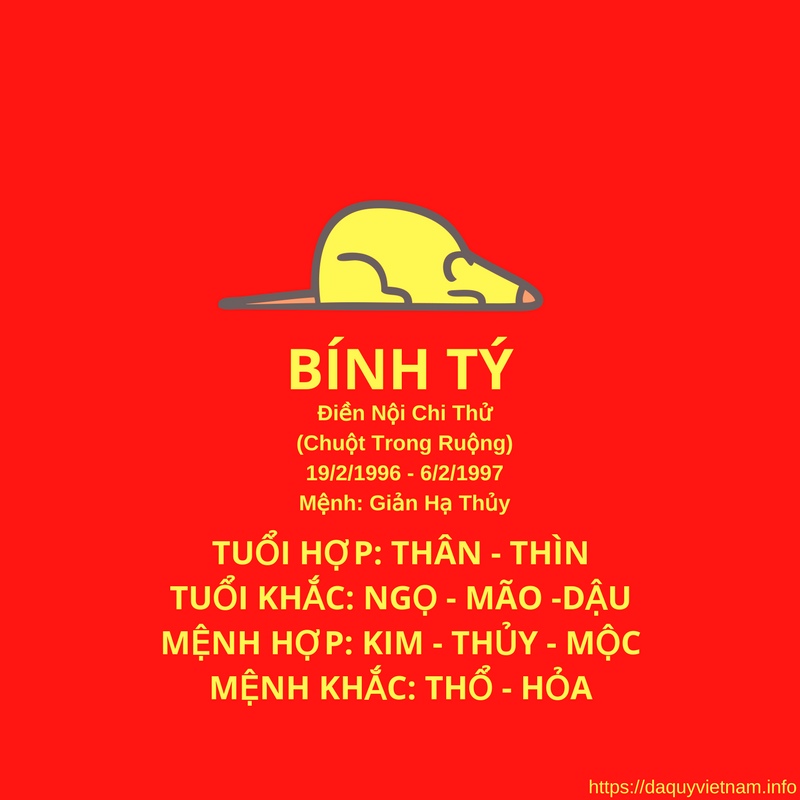 Tổng quan về tuổi Bính Tý