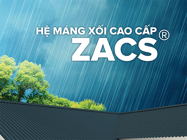 máng xối zacs