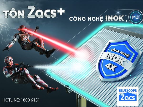 tôn zacs công nghệ inok